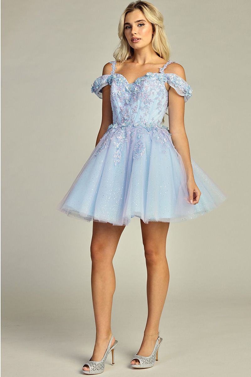 Short dress 6288L