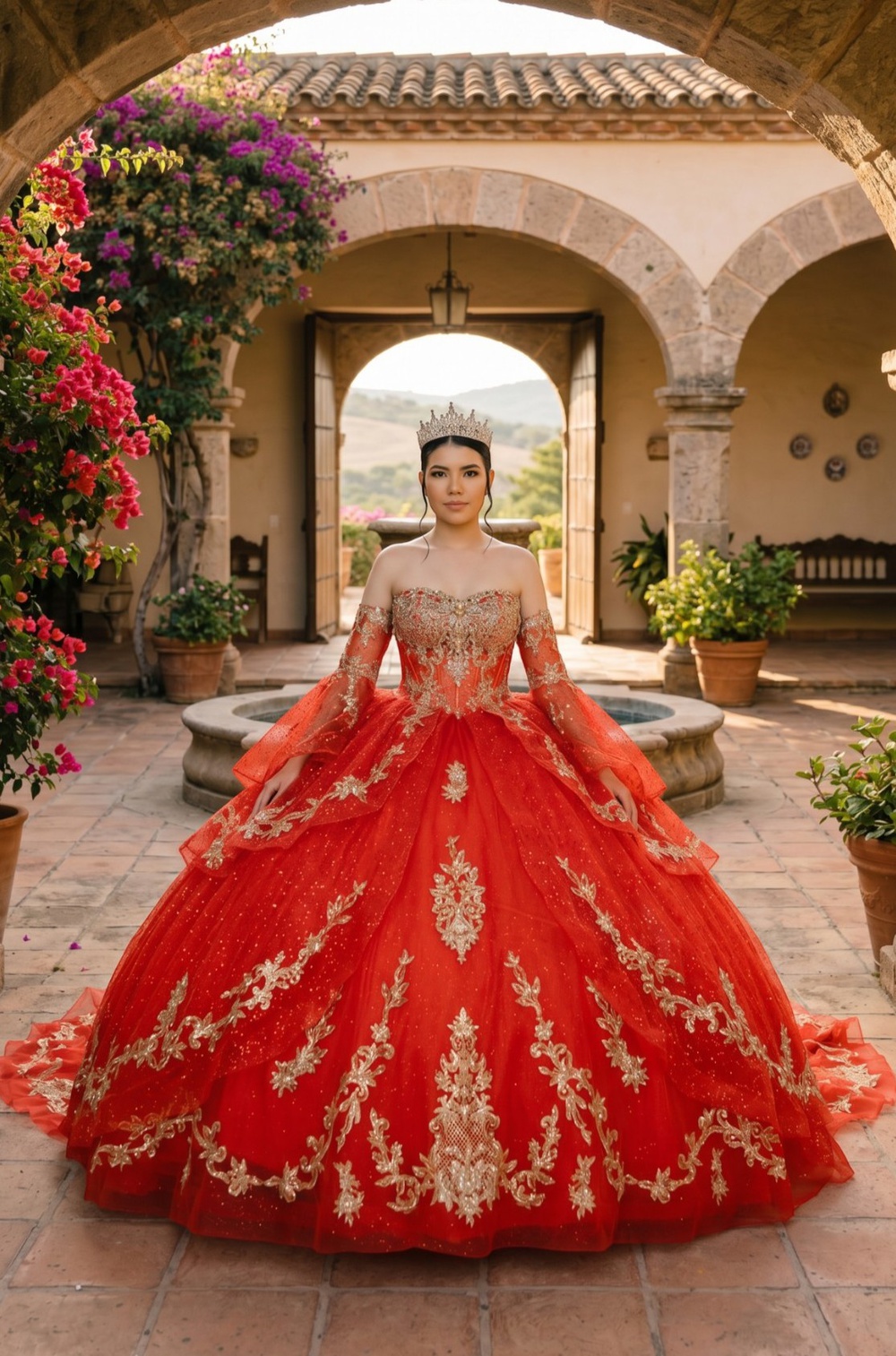 Quinceañera dress 8575JQ