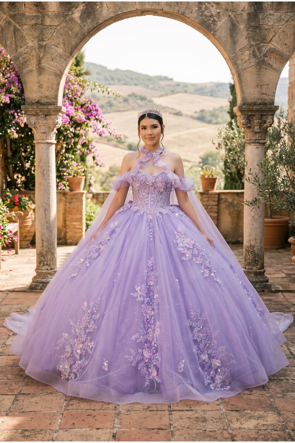 Quinceañera dress 8585JQ