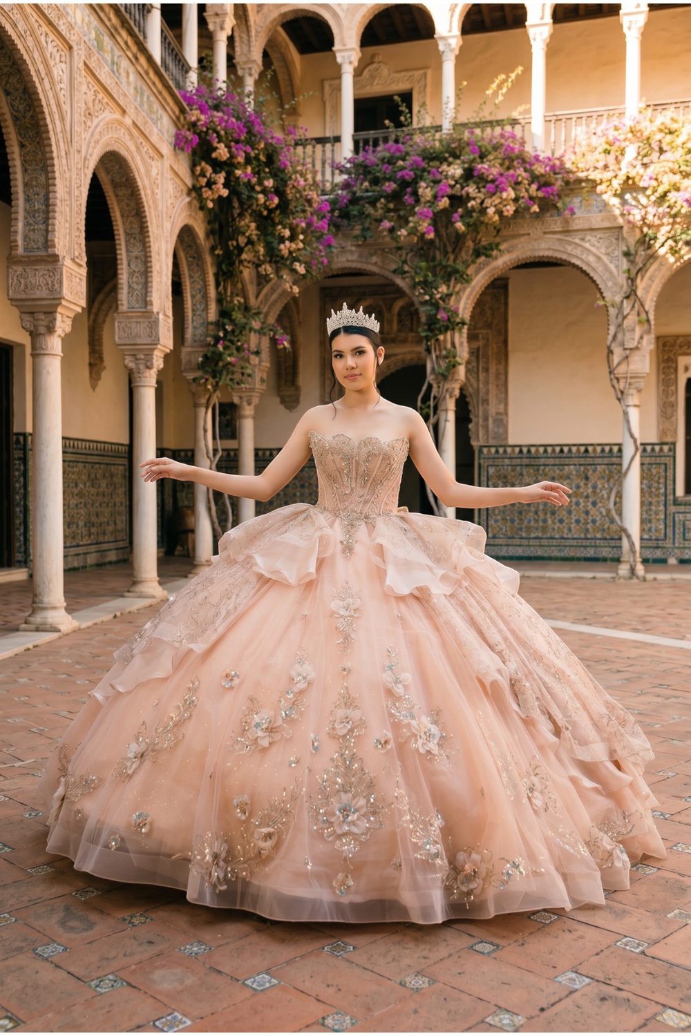 Quinceañera dress 8590JQ